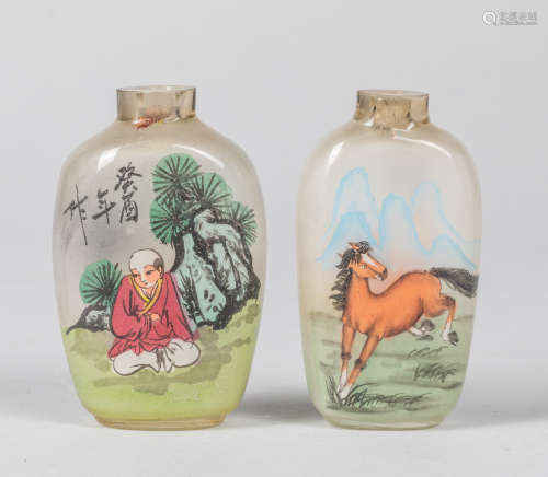 Chinese Old Inside Painted Snuff Bottles