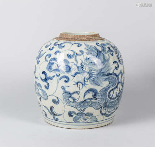 Large Korean Antique Joseon Dynasty Porcelain Jar