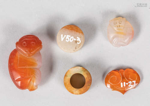 Collection Of Chinese Old Beads