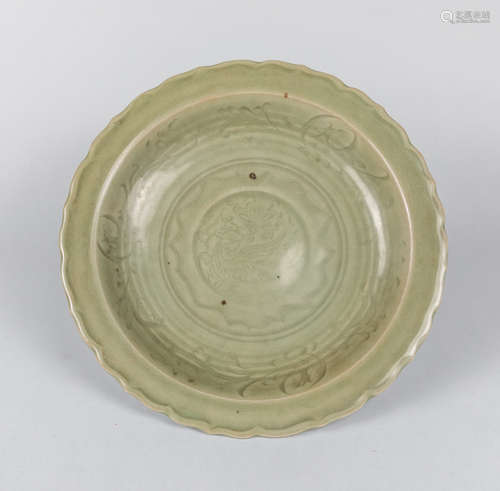 Chinese Antique Longquan Porcelain Plate