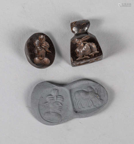 Group Of Sassanid Style Ancient Meteorite Seals