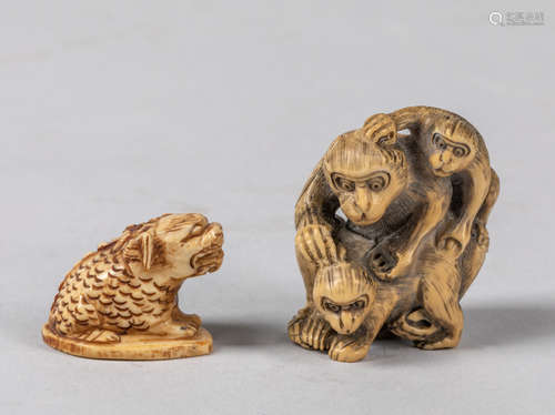 Japanese Antique Carved Netsuke