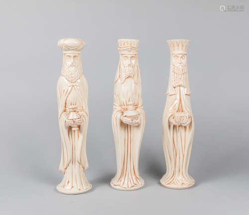 Group of Italy Vintage Art Porcelain Figures