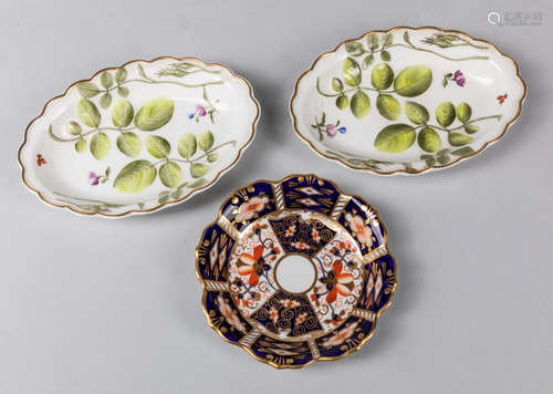 Set of England Old Porcelain Plates