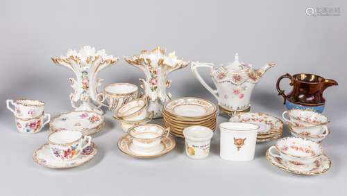 Collection of France & Wedgewood Porcelain Wares