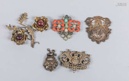 Set Of  Chinese Old Pendants