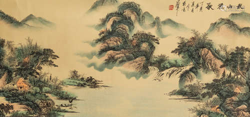 Chinese Landscape Scroll