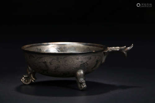 A Chinese Silver Bowl