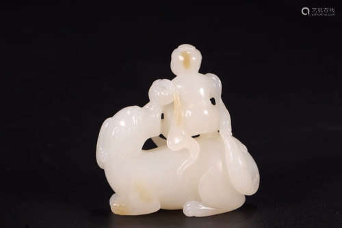 A Chinese Hetian Jade  Ornament