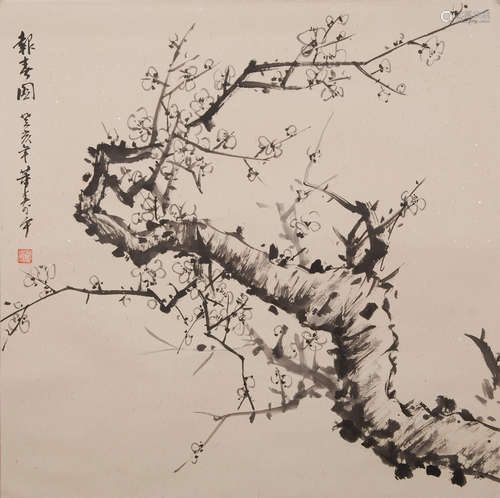 A CHINESE PAINTING SCROLL, DONG SHOUPING MARK