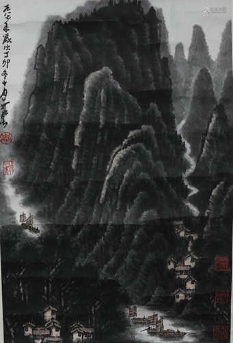 A CHINESE PAINTING, LI KERAN MARK