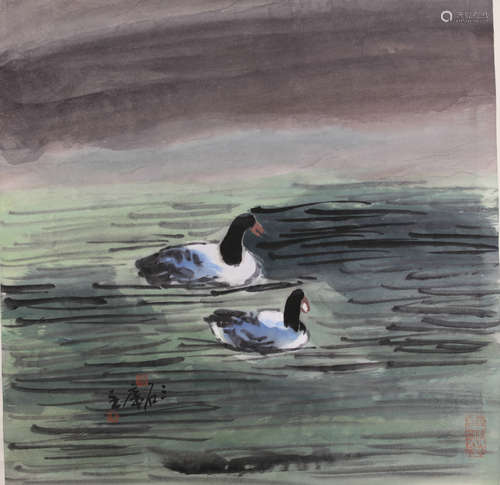 A CHINESE PAINTING, ZENG MI MARK