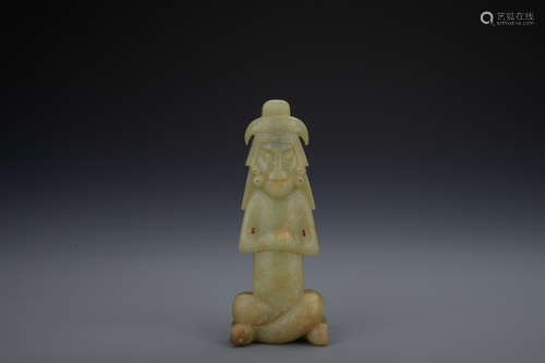 The early stage jade figure