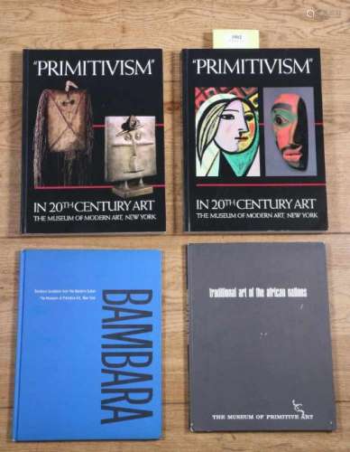 Primitivism Volume I and II,herewith two publications of The Museum of Primitive Art, [4]0