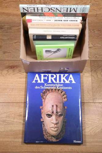 Several books concerning Tribal art, [ds]0