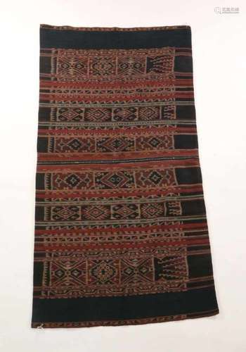 Indonesia, East Nusa Tenggara, SW Lembata, Atadei, Adat sarong ‘kewatek nai ruo’, ca. 1900,two