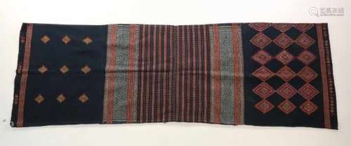 Indonesia,Timor, Beboki-Utara, Atambua, Adat sarong ‘tais hae ma buna’, 20th century.Four parts,