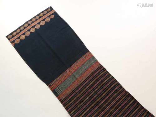 Indonesia, Timor, Beboki-Utara, Atambua, sarong ‘tais na’ taiba', funerary textile, 20th century.