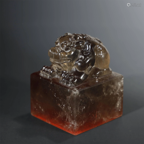 Qing Dynasty, Crystal Seal