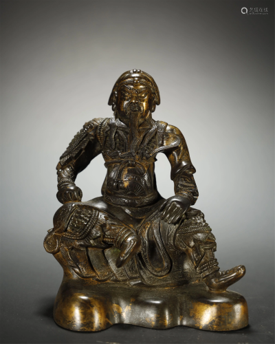 Qing Dynasty, Bronze Kuan Gong