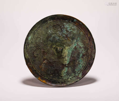 Bronze Mirror from Zhan