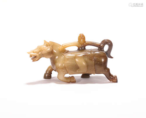 HeTian Jade Horse from Han