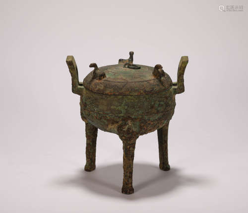 Three Footed Vessel from Han