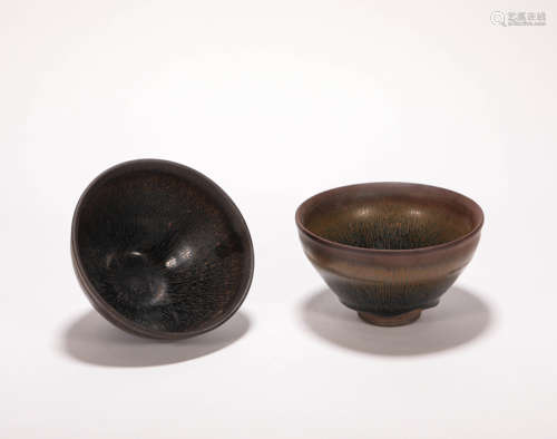 A Pair of Jian Klin Bowl from Song