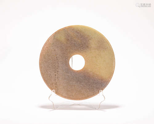 Hetian Jade Disk from Zhan