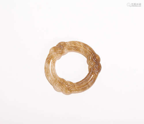 Hetian Jade Disk from Zhan