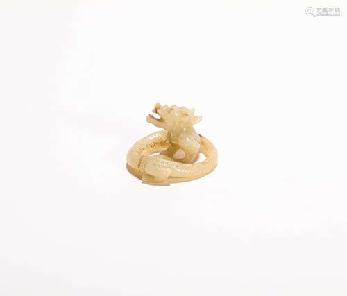 HeTian Jade Dragon from Tang