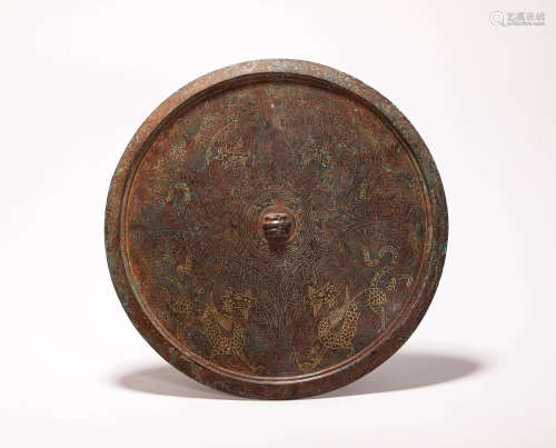 Four Beast Bronze Mirror from Han