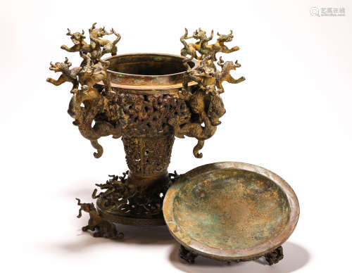 Bronze Vessel from Zhan