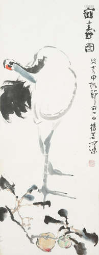 Yang Shanshen (1913-2004)  Crane