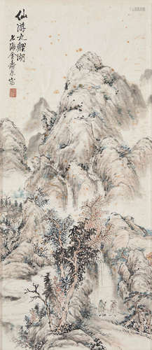 Jin Shouquan (1896-?)  Landscape