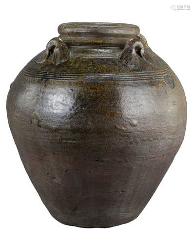 A Fine Large Chinese / SE Asian Martaban Jar 13th – 15th Century