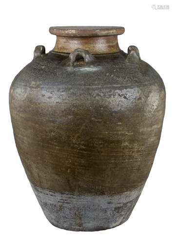 A LARGE Chinese / SE Asian Martaban Jar 13th – 15th Century. 57CM Height