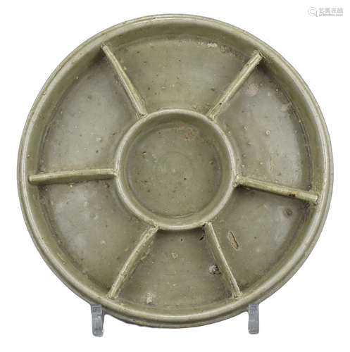 A Fine Chinese Western Jin Dynasty Yue Ware Tray (AD 265 – 316)