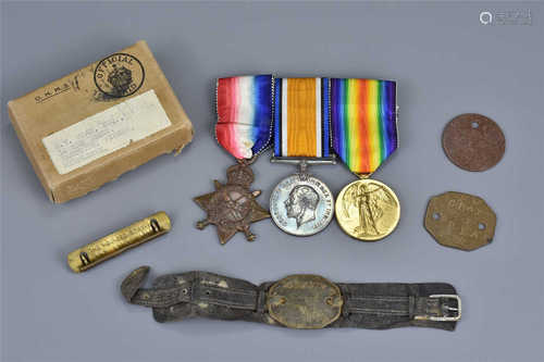 A group of three First World War Medals