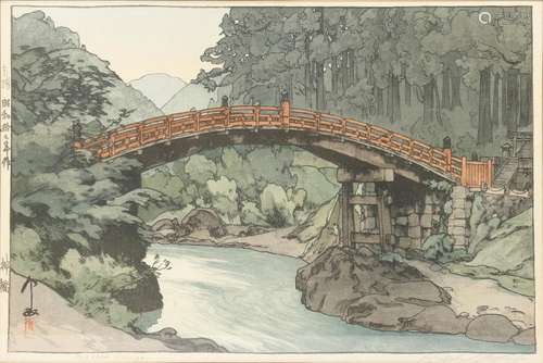 A SMALL COLLECTION OF JAPANESE PRINTS MEIJI PERIOD AND LATER, 19TH AND 20TH CENTURY Two by Hiroshi