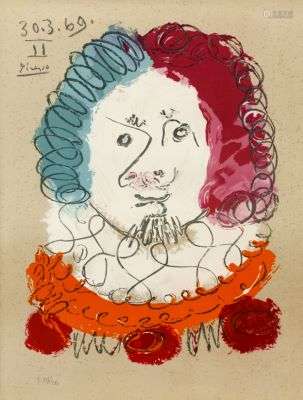 Pablo Picasso (After), from 'Imaginary Portraits'