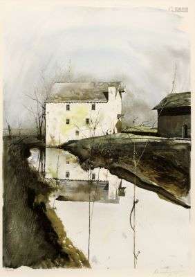 Andrew Wyeth, Flour Mill