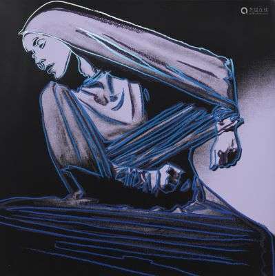 Andy Warhol, Lamentation; from 'Martha Graham'