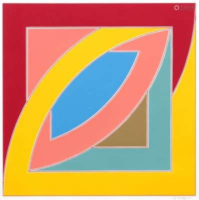 Frank Stella, River of Ponds II