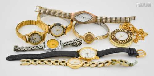 A group of wristwatches, to include Sekonda, Perex, Accurist and others.