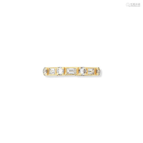 A Diamond Full-Eternity ring, Modern