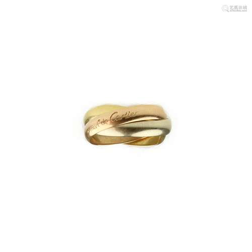 A trinity ring, les must de Cartier