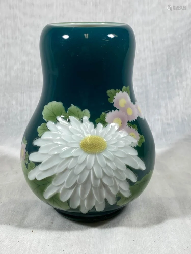 Japanese Studio Porcelain Vase by Nishira
