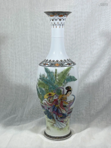 Chinese Eggshell Porcelain Vase - Beauty DÃ…