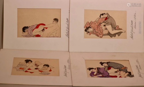 Japanese Erotic Woodblock Print - Yoshitora